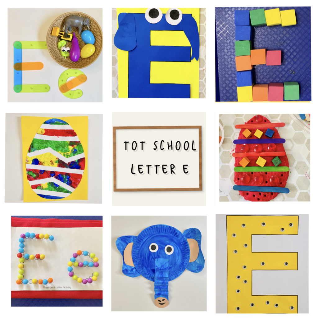 Letter E Activity For Kindergarten Printable