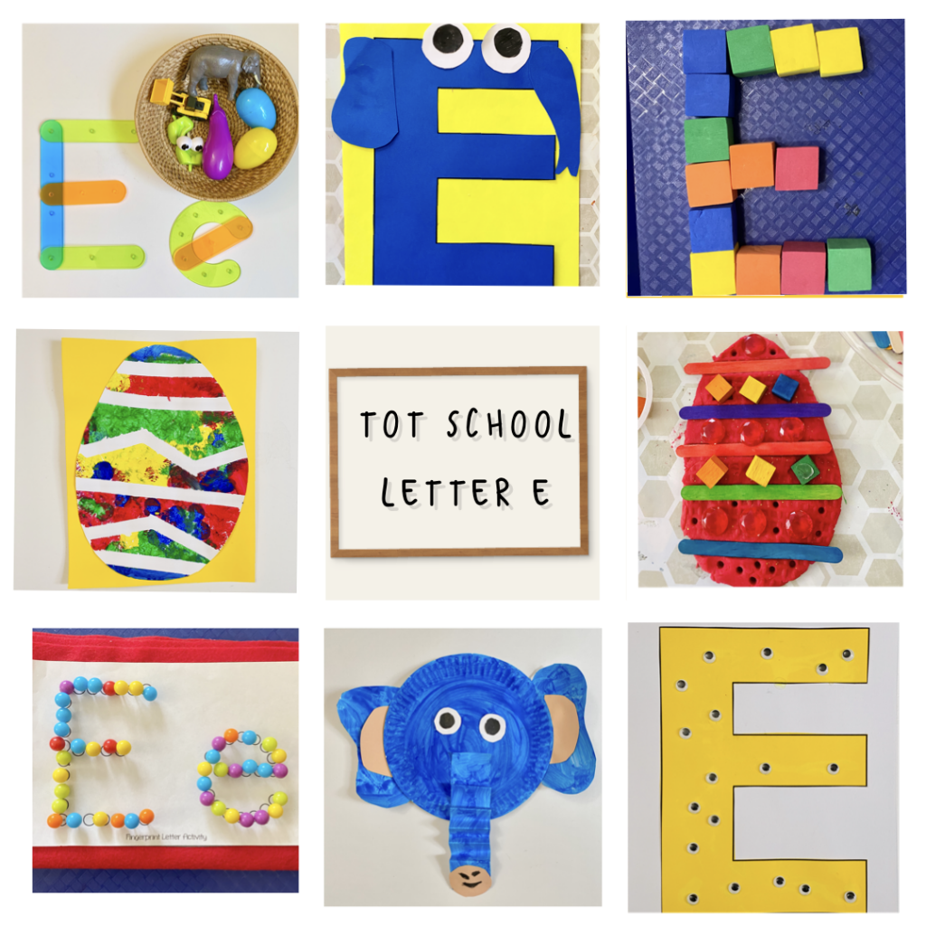 Letter E Activities Fun In Cocoon